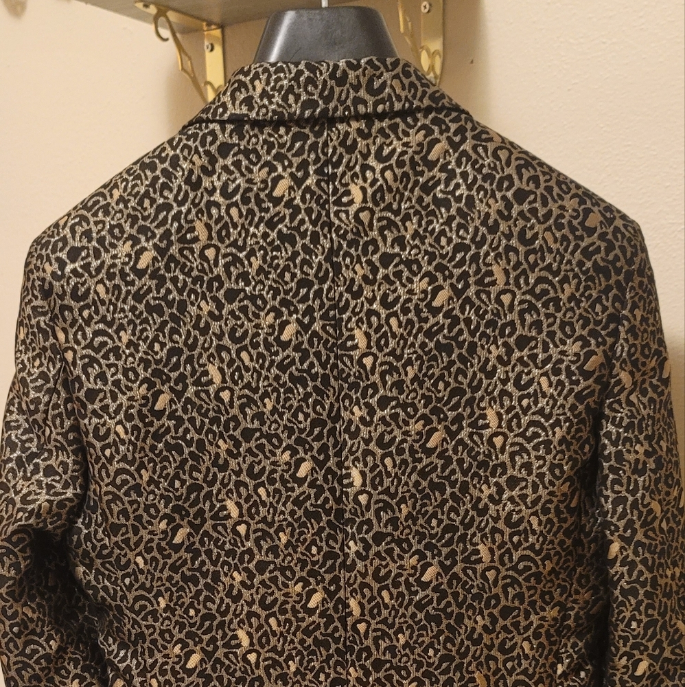 Men RIVIERA – LEOPARD Blazer Jacket.